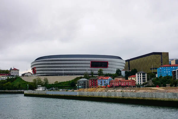 Stadio Calcio Dei San Mams Athletic Club Bilbao Bilbao Paesi Immagini Stock Royalty Free