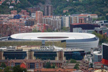 San Mams stadyum mimarisi, Athletic Club de Bilbao, Bilbao, İspanya 