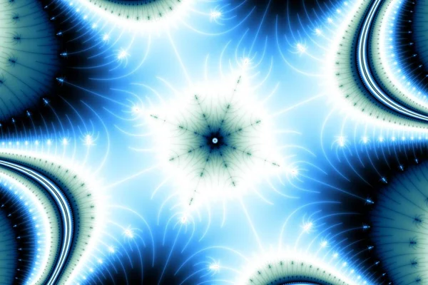 Illustration Vacker Zoom Den Oändliga Matematiska Mandelbrot Set Fractal — Stockfoto