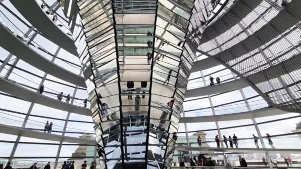 Berlín Alemania Octubre 2022 Edificio Del Reichstag Alemán Berlín Octubre — Vídeos de Stock