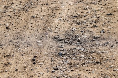 Brown sand ground texture in high resolution