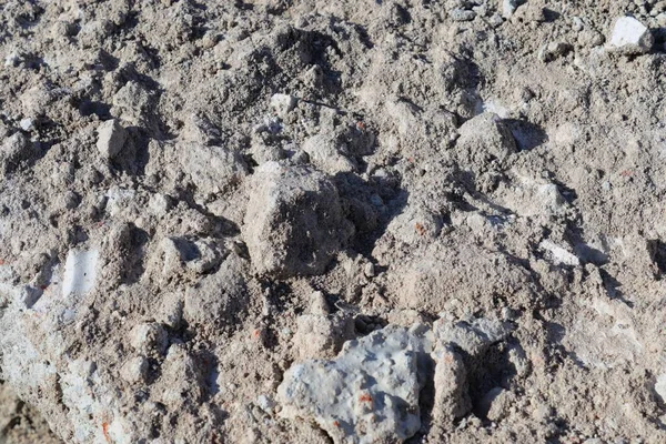Άμμος Και Πέτρες Χαλίκι Υφή Εδάφους Υψηλή Ανάλυση — Φωτογραφία Αρχείου