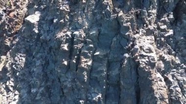 Los Gigantes 'e benzeyen büyük kaya oluşumları Tenerife' nin Kanarya Adası 'ndaki Atlantik Okyanusu' nda..