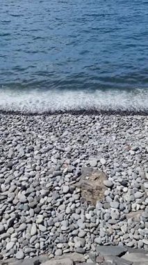 Tenerife 'nin Kanarya Adası' ndaki Rocky plajı