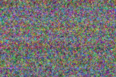 Farklı renklerde dağıtılmış güzel gürültü
