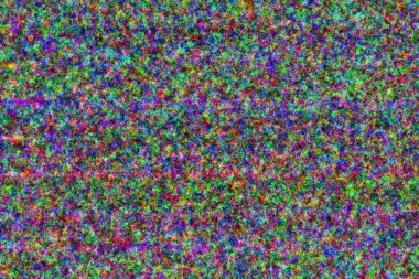Farklı renklerde dağıtılmış güzel gürültü