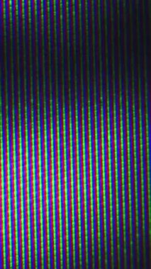 Televizyonun etkinliğini yakından gösterirken bir plazma televizyonunda görüntüle