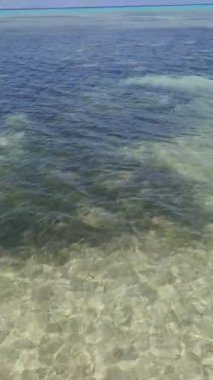 Hint Okyanusu 'nun güzel suları Maldivler açıklarında.