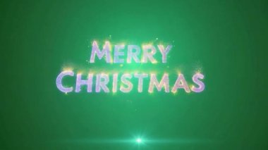 Şenlik sezonu için neşeli animasyon Mutlu Noeller arkaplanı.