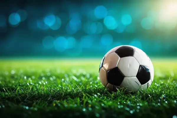Büyük bir futbol maçı için arka plan
