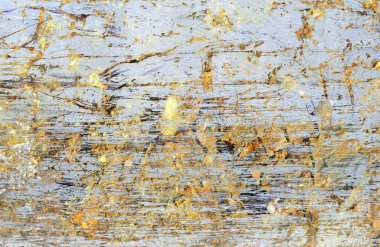 Çatlamış ve yüksek çözünürlüklü beton duvar dokusundaki boyaları soymuş..