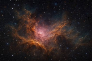 Parlak çekirdekli renkli nebula ve dönen gazlar uzayın enginliğinde güzel kozmik manzaralar yaratıyor.