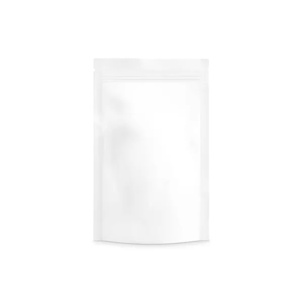 在白色背景下隔离的空白软垫白衬垫套件 — 图库照片
