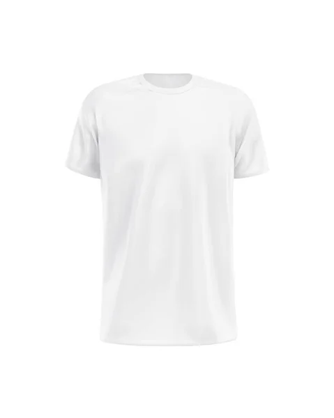 Raglan Tişörtü Boş Şablonu Beyaz Arkaplanda Izole Edilmiş — Stok fotoğraf