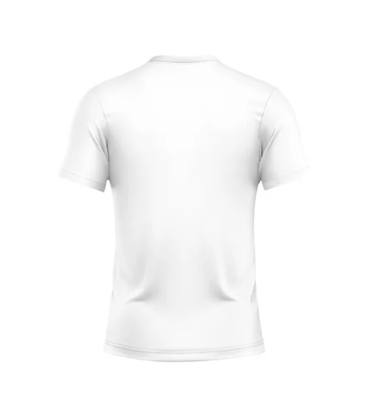 Raglan Shirt Κενό Πρότυπο Απομονώνονται Λευκό Φόντο — Φωτογραφία Αρχείου