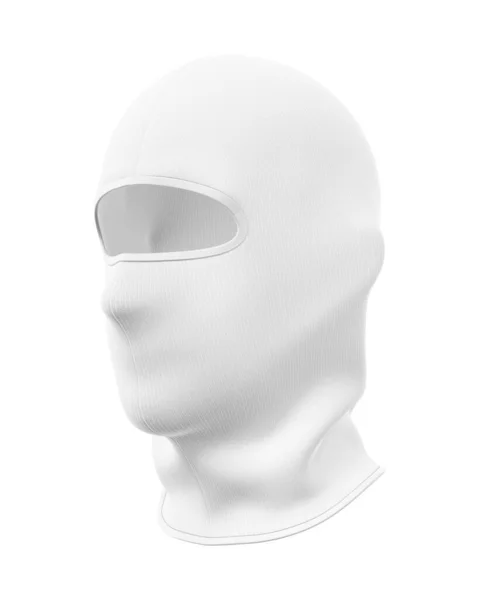 Beyaz Arka Planda Izole Edilmiş Boş Kar Maskeli Bir Manken — Stok fotoğraf