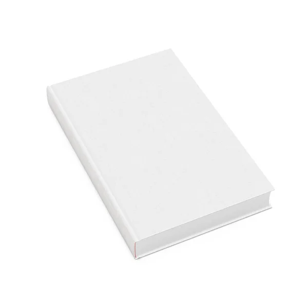 Uma Imagem Livro Capa Dura Isolado Sobre Fundo Branco — Fotografia de Stock