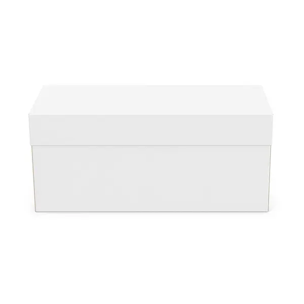 Image Shoe Box Bank Isolated White Background — Stock Photo, Image