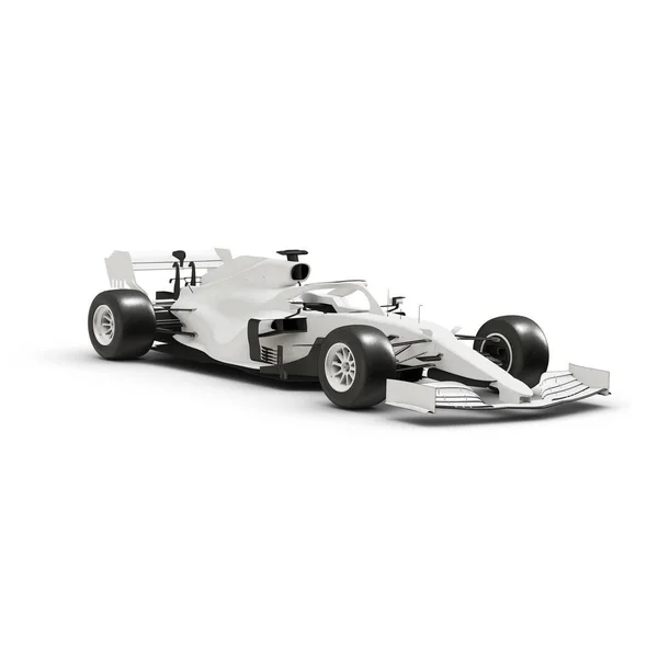 Image Racing Car Isolated White Background — Stock Photo, Image