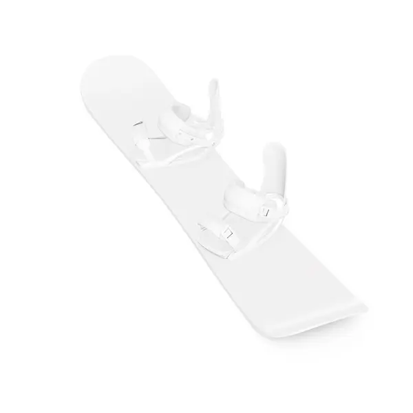 White Background Snowboard — Stock Photo, Image