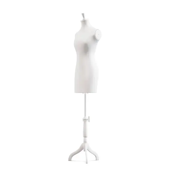 Image Tailors Female Mannequin Isolated White Background — Stock Photo, Image