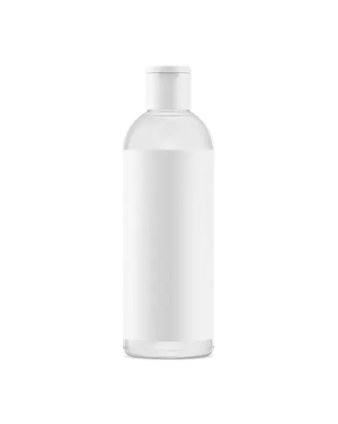 Изображение Пластиковой Бутылки Белом Фоне — стоковое фото