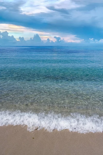 Korsika Francie Transparentní Tyrkysová Voda Krásné Pláži Létě — Stock fotografie