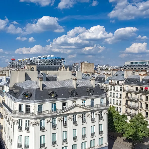 Paris Gebäude Marais Zentrum Rue Rivoli — Stockfoto