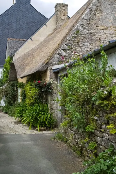Brittany, Ile aux Moines Adası, sazdan kulübe
