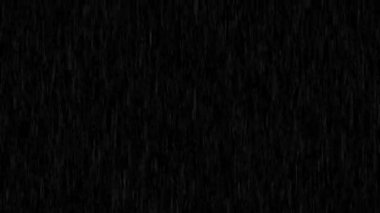 Heavy rain on black screen