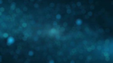 Gradyan mavi simler siyah arkaplanda hareket eder