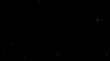 Durma hareketinde siyah noktalı siyah ekran geçişi