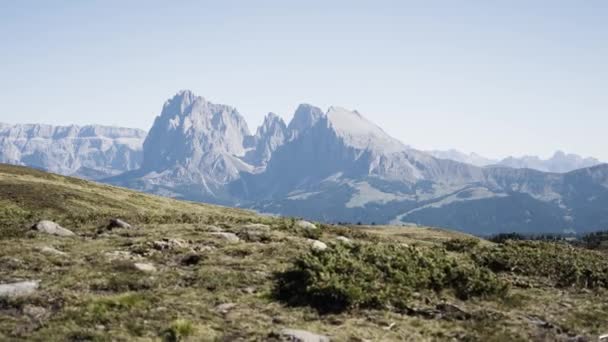 Une Très Belle Vue Depuis Les Alpes Siusi Dans Les — Video