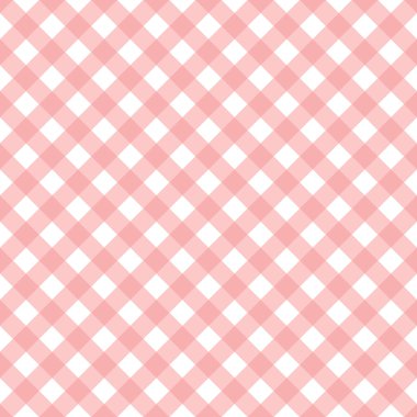 Kusursuz Pembe Piknik Masaörtüsü Arkaplanı