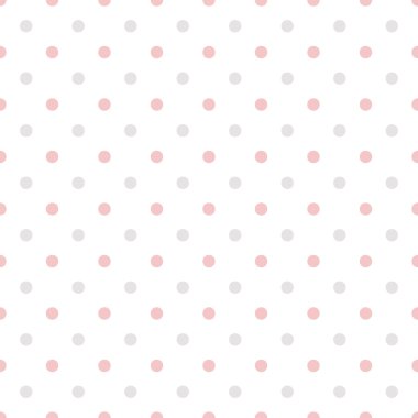 Kusursuz Pastel Polka Noktaları Arkaplanı