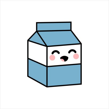 Şirin Süt Vektörü Simgesi