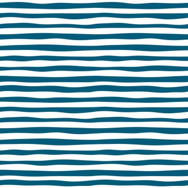 Turkuaz Dalgalar Kusursuz Soyut Desen Arkaplanı, Vektör illüstrasyonu