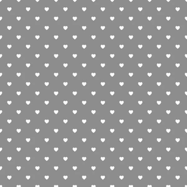 灰色背景下的白色圆点心 — 图库矢量图片