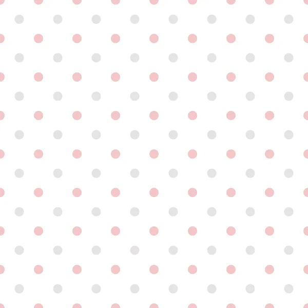 Seamless Pastel Polka Κουκκίδες Μοτίβο Φόντο — Διανυσματικό Αρχείο