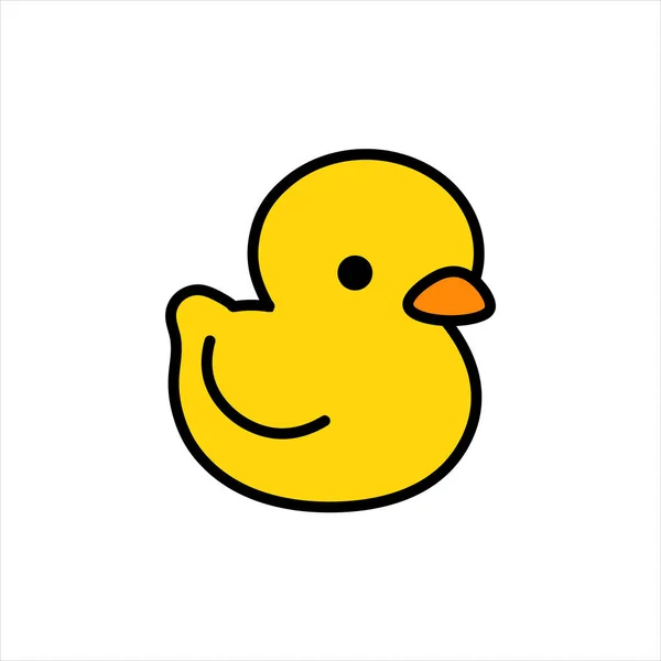 可爱的鸭矢量插图 — 图库矢量图片