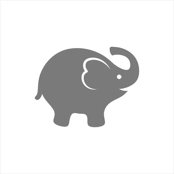 코끼리 아이콘 일러스트 — 스톡 벡터