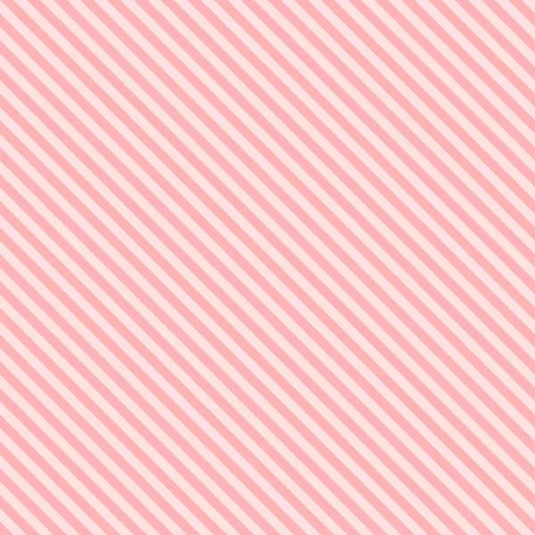 Pink Diagonal Stripes Seamless Pattern Background Vector Illustration — Stock Vector