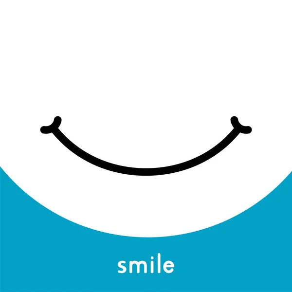 Smile Icon Plantilla Logo Diseño Vectores — Vector de stock