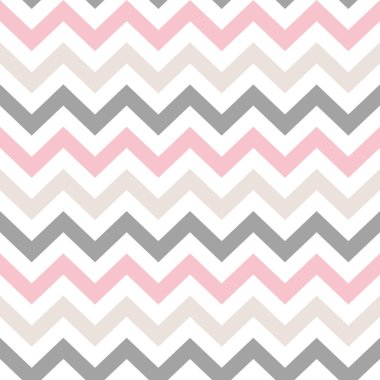 Kusursuz Sembol Zigzag Desen Vektörü