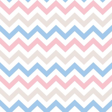 Kusursuz Sembol Zigzag Desen Vektörü