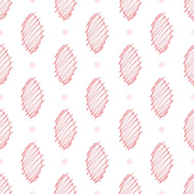 El Çizimi Yazı Tipi Kusursuz Desen Arkaplanı, Vektör Resimleri