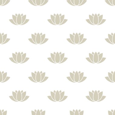 Lotus çiçekleri seamless modeli