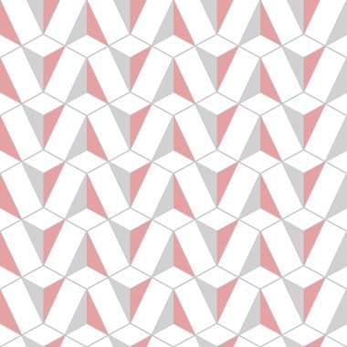 Soyut Rhombus Kusursuz Desen Vektörü