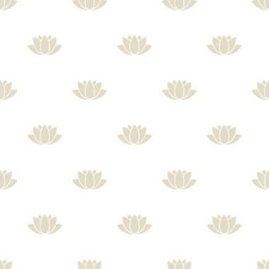 Lotus çiçekleri seamless modeli