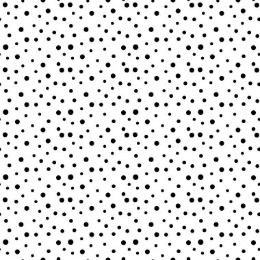 Kar Taneleri Kusursuz Desensiz Nokta Arkaplan Polka Vektörü